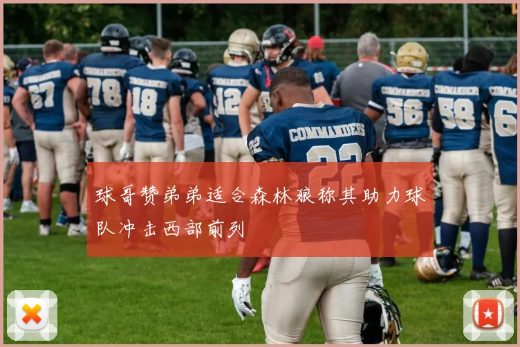 球哥赞弟弟适合森林狼称其助力球队冲击西部前列