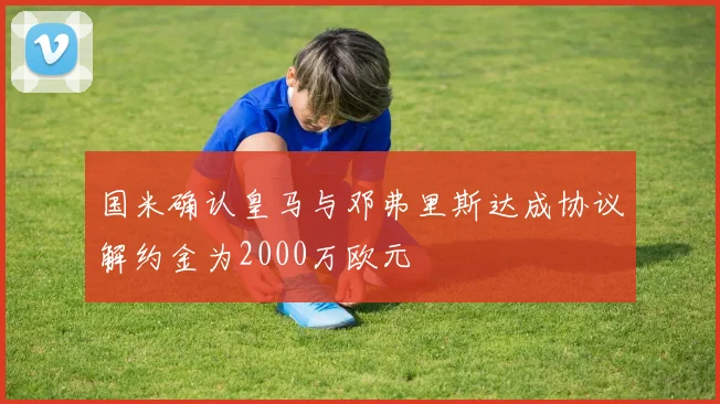 国米确认皇马与邓弗里斯达成协议解约金为2000万欧元